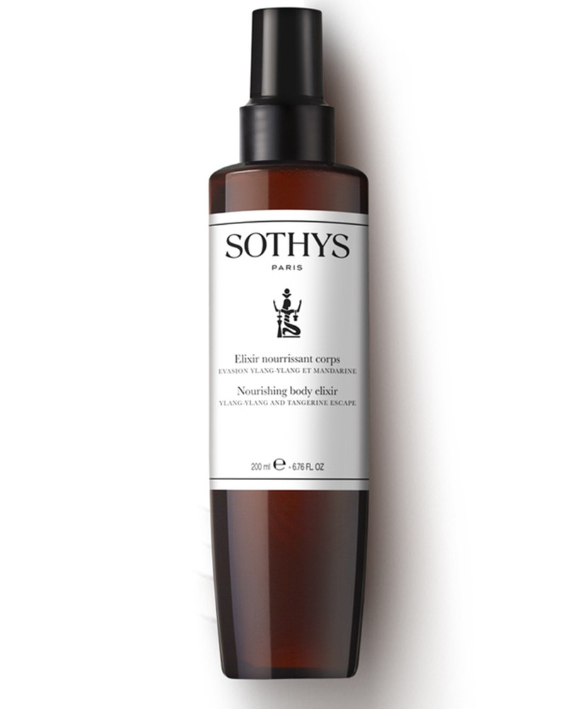 Elixir corpo Ylang-Ylang e Mandarino, olio nutriente e profumato